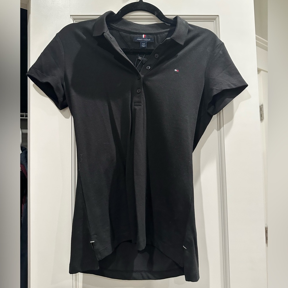 Tommy Hilfiger black polo NWT